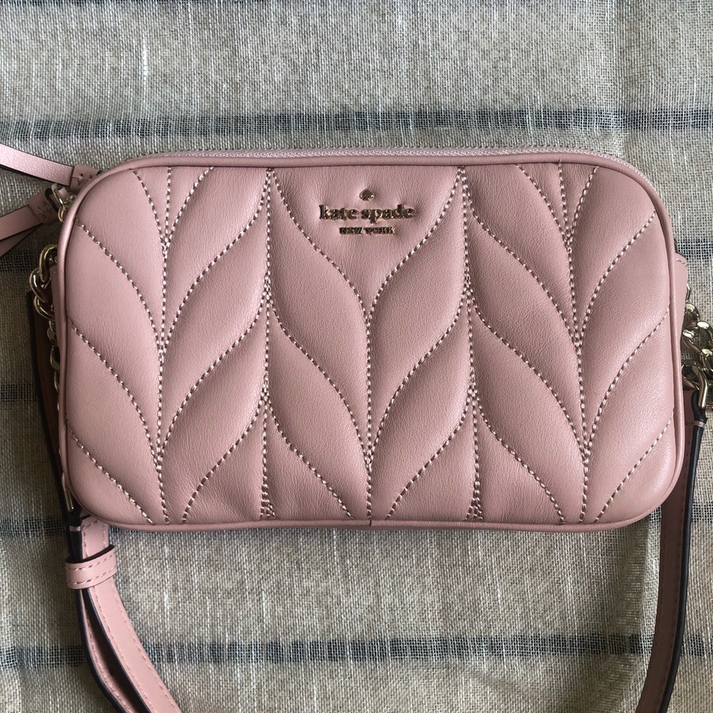 NWT Kate Spade Emelyn quilted leather crossbody